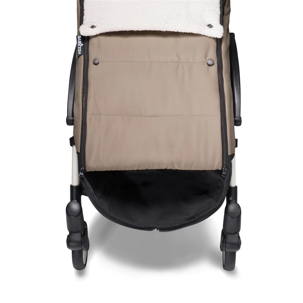 yoyo footmuff in taupe for babyzen stroller