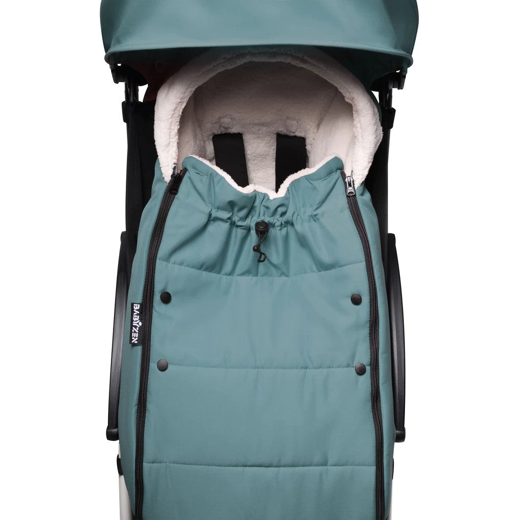YOYO Footmuff in aqua for babyzen stroller