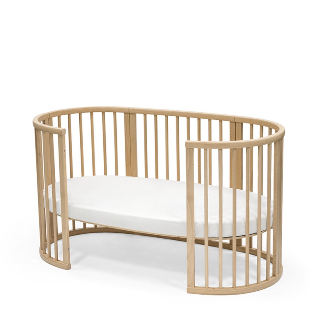 stokke sleepi bed fitted sheet white