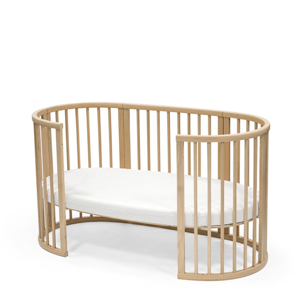 sleepi bed fitted sheet fans grey by stokke in cot
