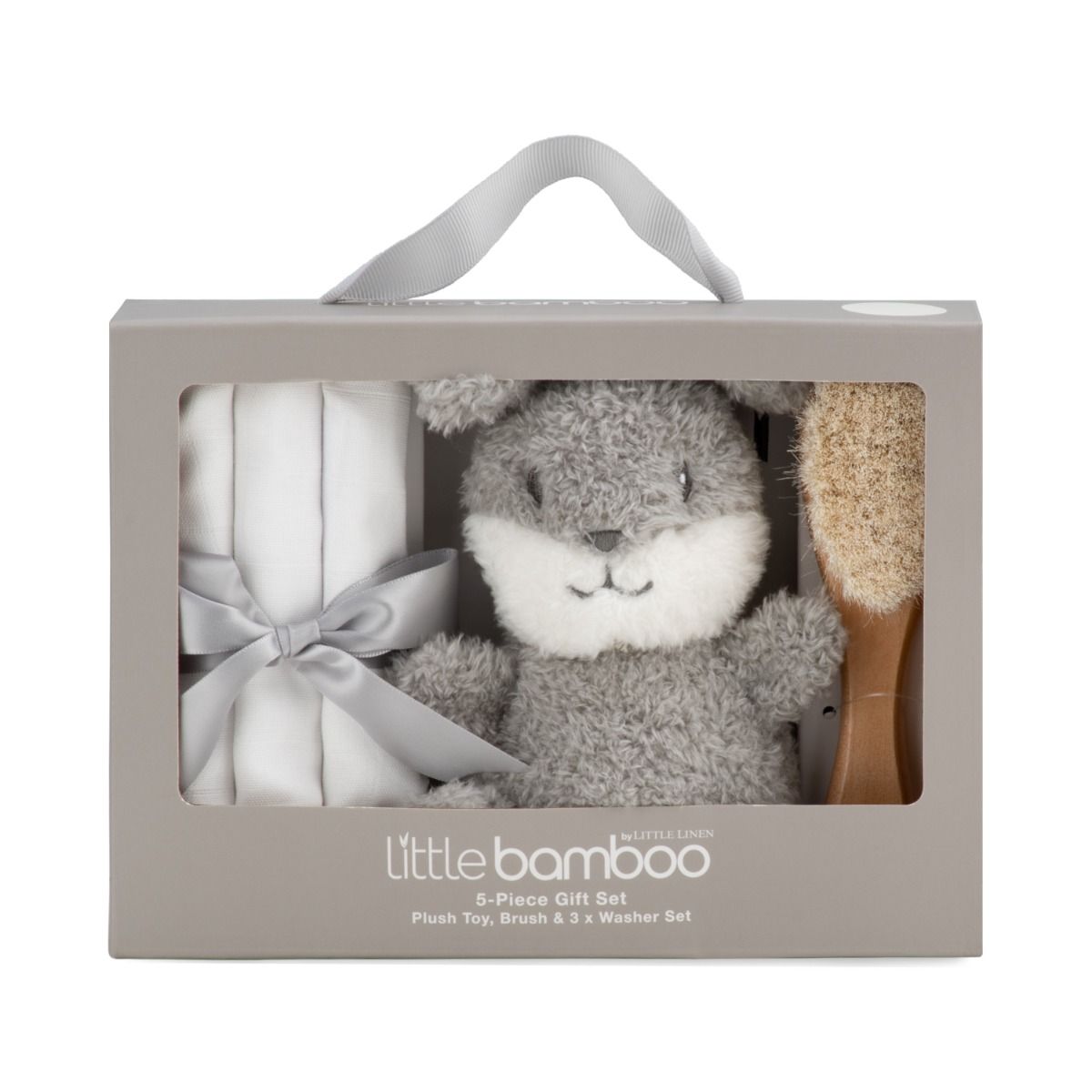 5 Piece Gift Set Natural - Little Bamboo