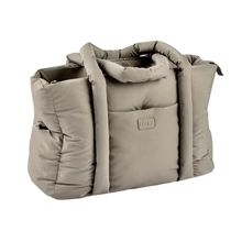 Paris Puffy Nappy Bag angled view