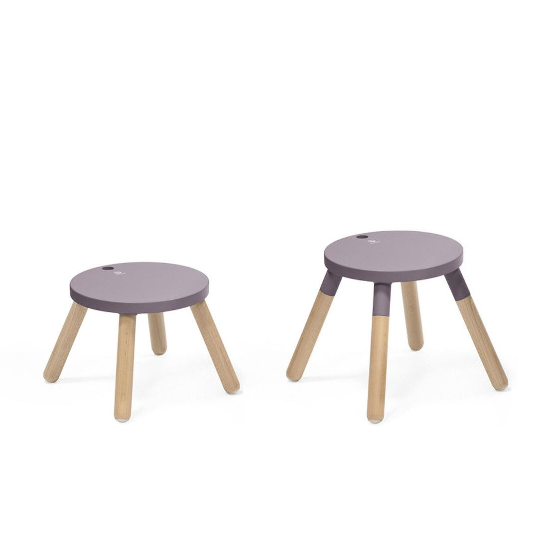 Stokke Mutable Chair in Lilac as stools