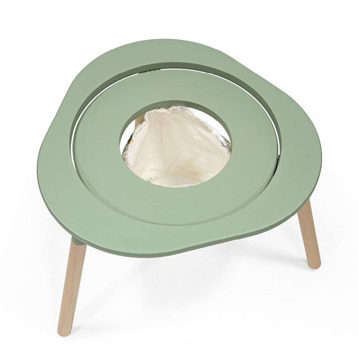 MuTable Storage bag natural by stokke on Mutable from above