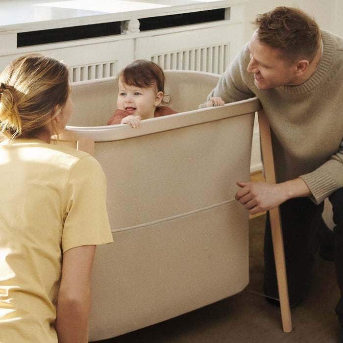 Snoozi baby portable bassinet from Stokke
