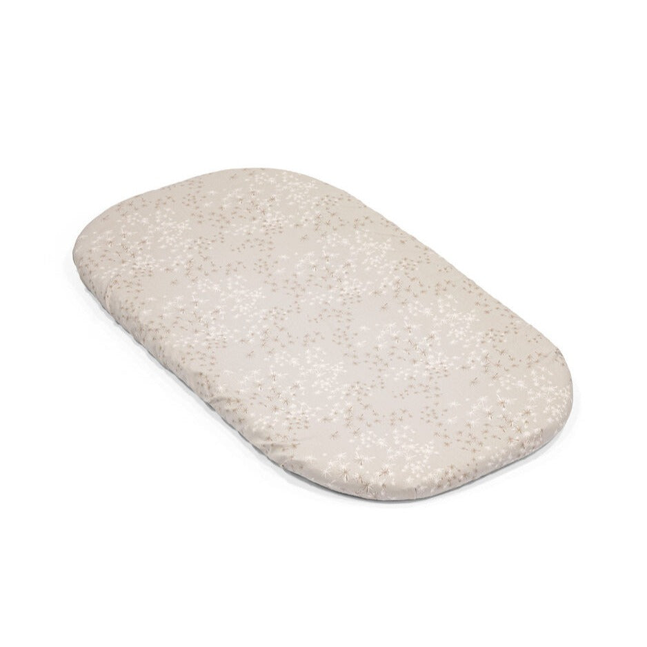Snoozi portable baby bassinet mattress sheet 2 pack