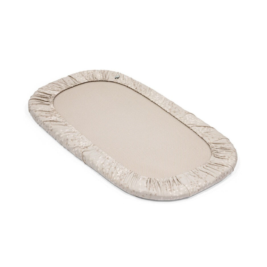 Snoozi portable baby bassinet mattress sheet 2 pack