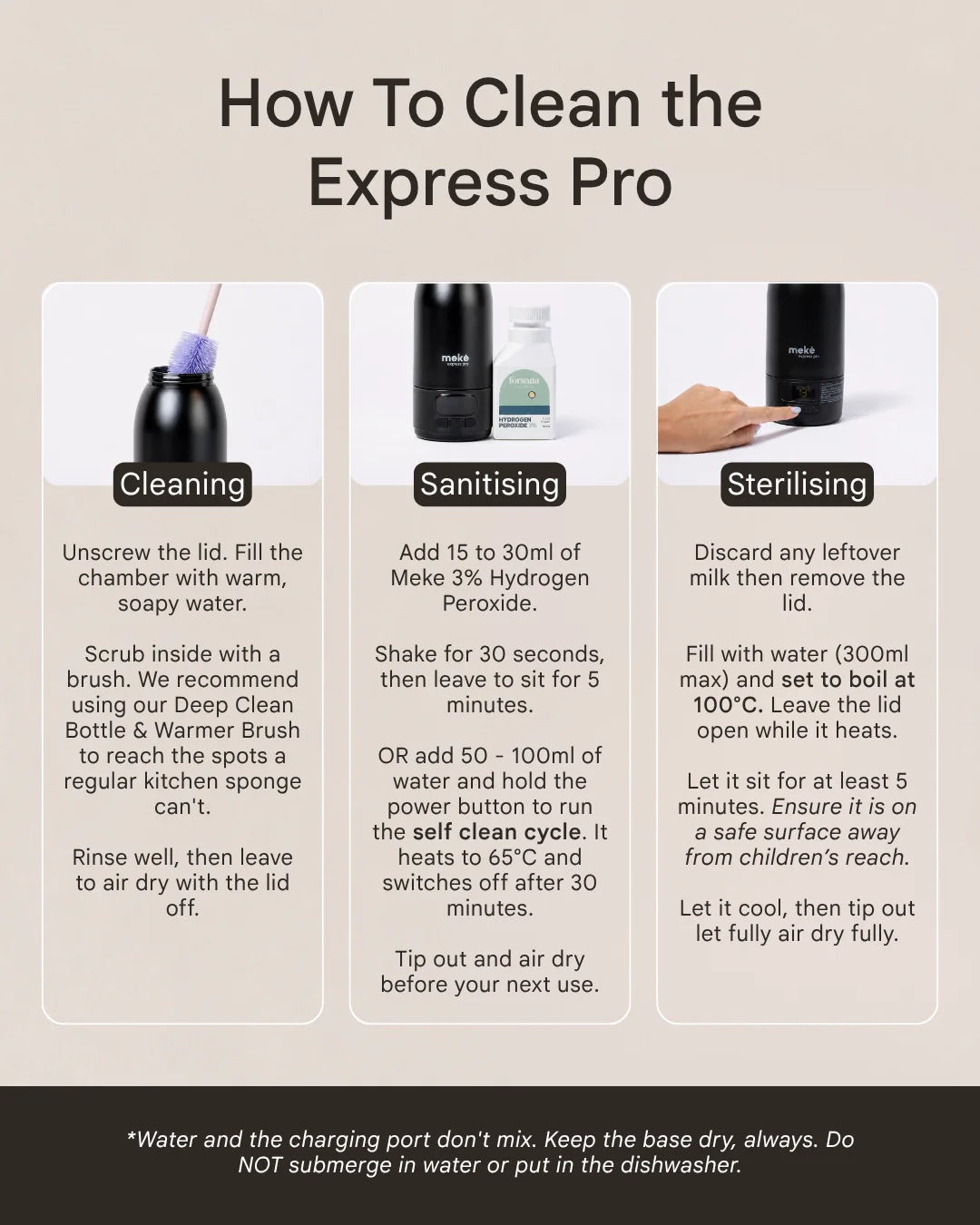 Meke Express Pro Milk Warmer