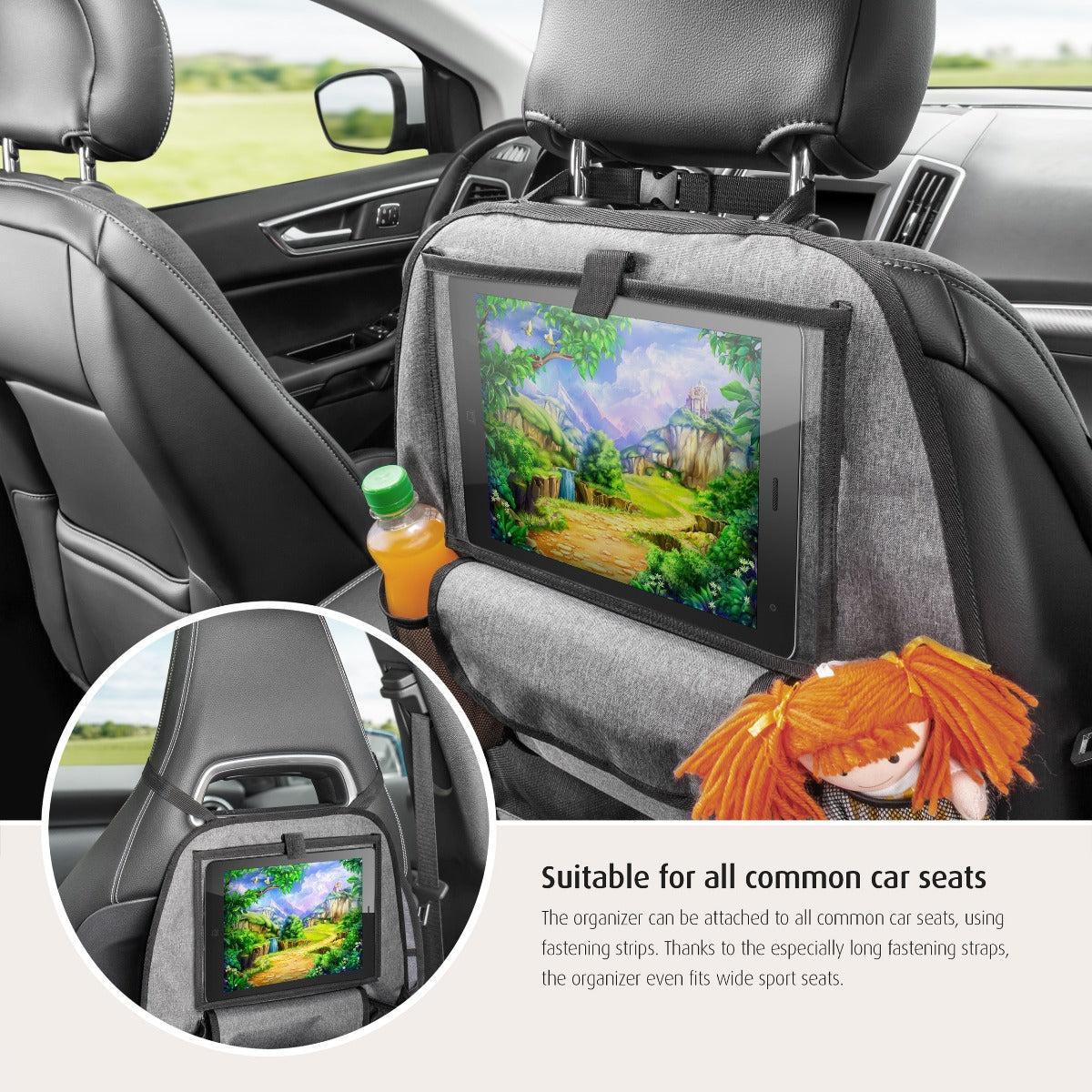 travel kid entertain organizer by reer suitable for all common car seats