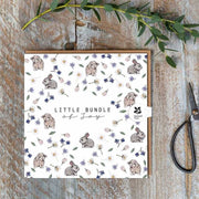 Bundle of Joy Bunnies Card - Toasted Crumpet - Dimples