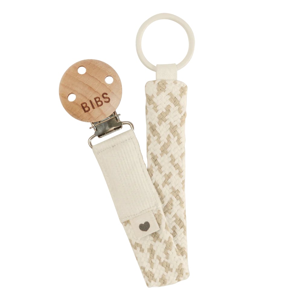 Bibs Paci Clip Ivory Vanilla:image,small_image,thumbnail,swatch_image