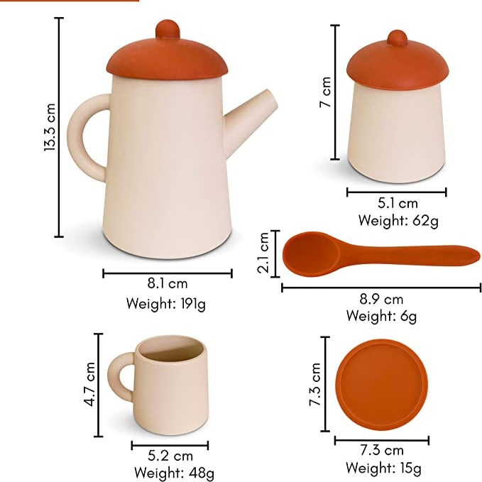 Silicone Tea Set - Classical Child