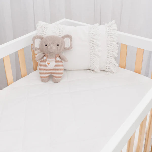 Smart Dri Cot Protector - Living Textiles - Dimples