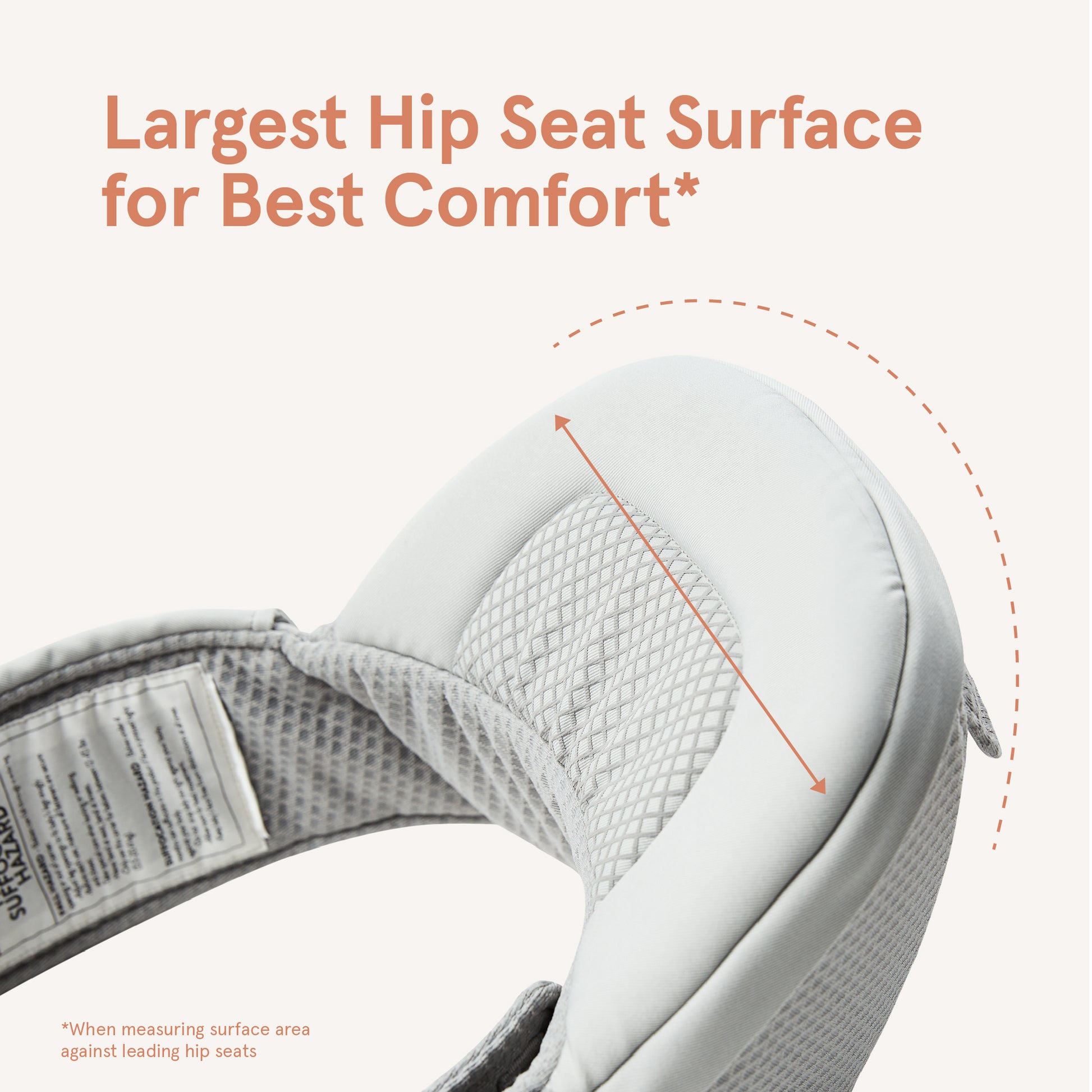 Ergobaby Alta Hipseat Baby Carrier Pearl Grey - Ergobaby