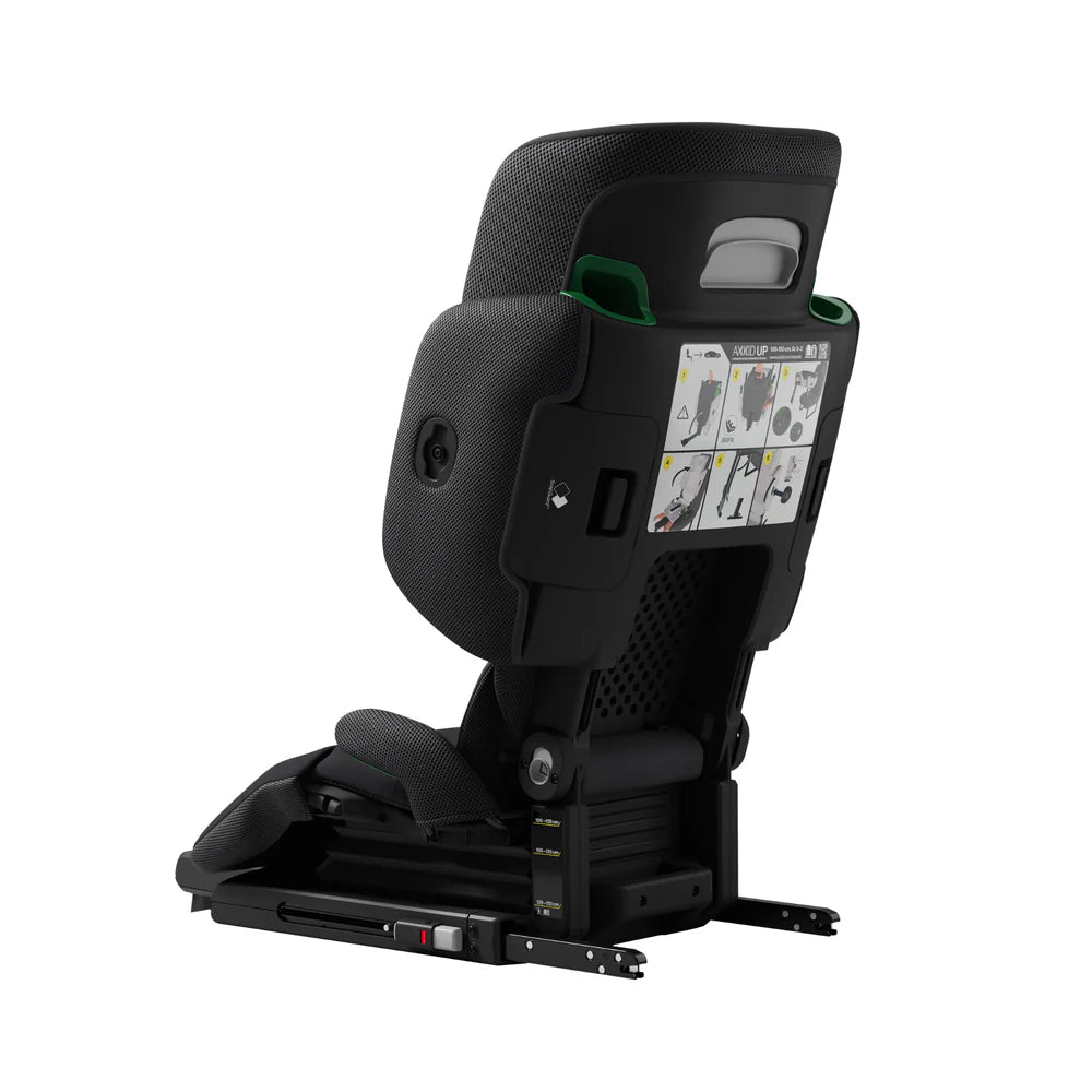 Axkid Up Booster Seat Coastal Storm Black - Axkid