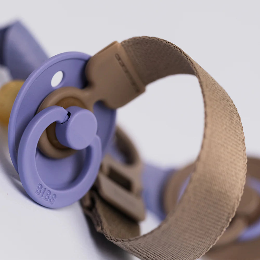 Pacifier Clip Loop Dark Oak - BIBS