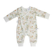 Cotton Tie Babygrow - Little Bee by Dimples - Dimples