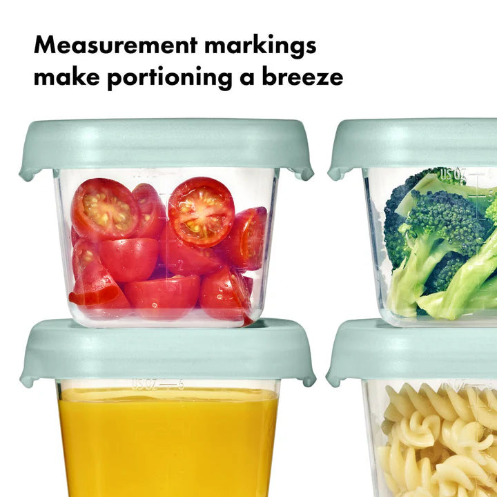 Oxo Tot Baby Blocks Freezer Storage Containers 4PK 180ml - Oxo Tot