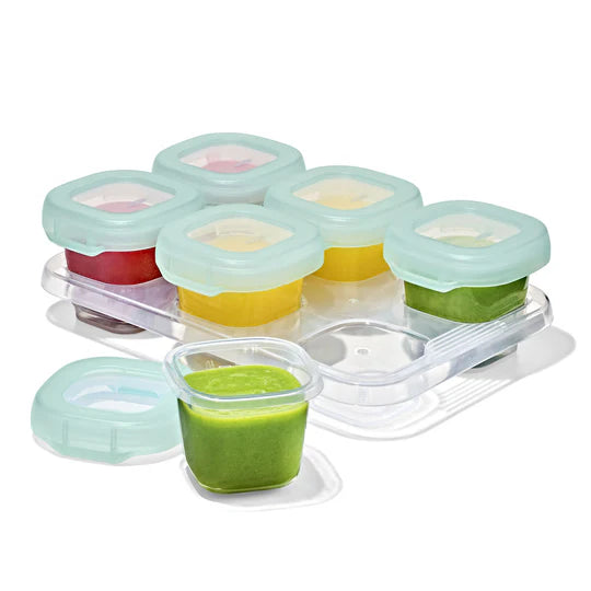 Oxo Tot Baby Blocks Freezer Storage Containers 6PK 60ml - Oxo Tot