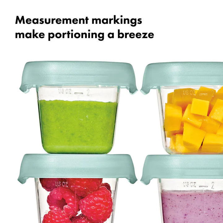 Oxo Tot Baby Blocks Freezer Storage Containers 6PK 60ml - Oxo Tot