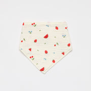 Muslin Bandana Bib Sweet Pickings - Over the Dandelions