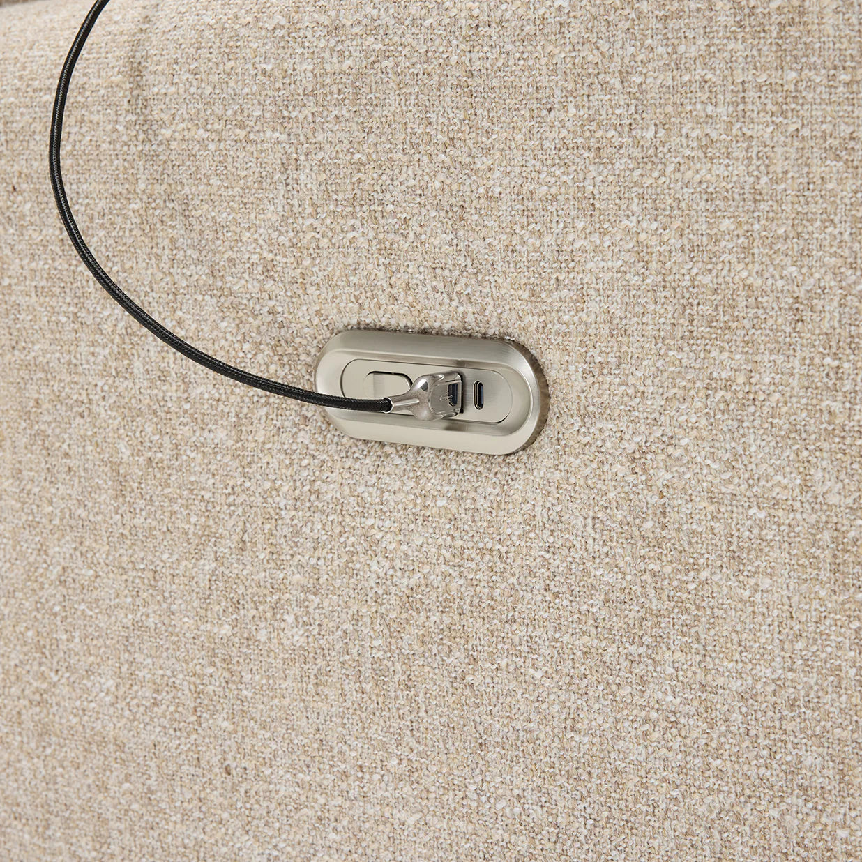 Celeste Electric Nursery Chair Pebble Weave - BabyRest