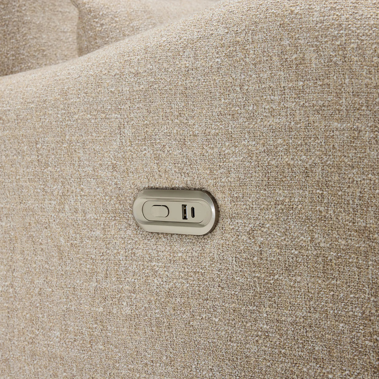 Celeste Electric Nursery Chair Pebble Weave - BabyRest