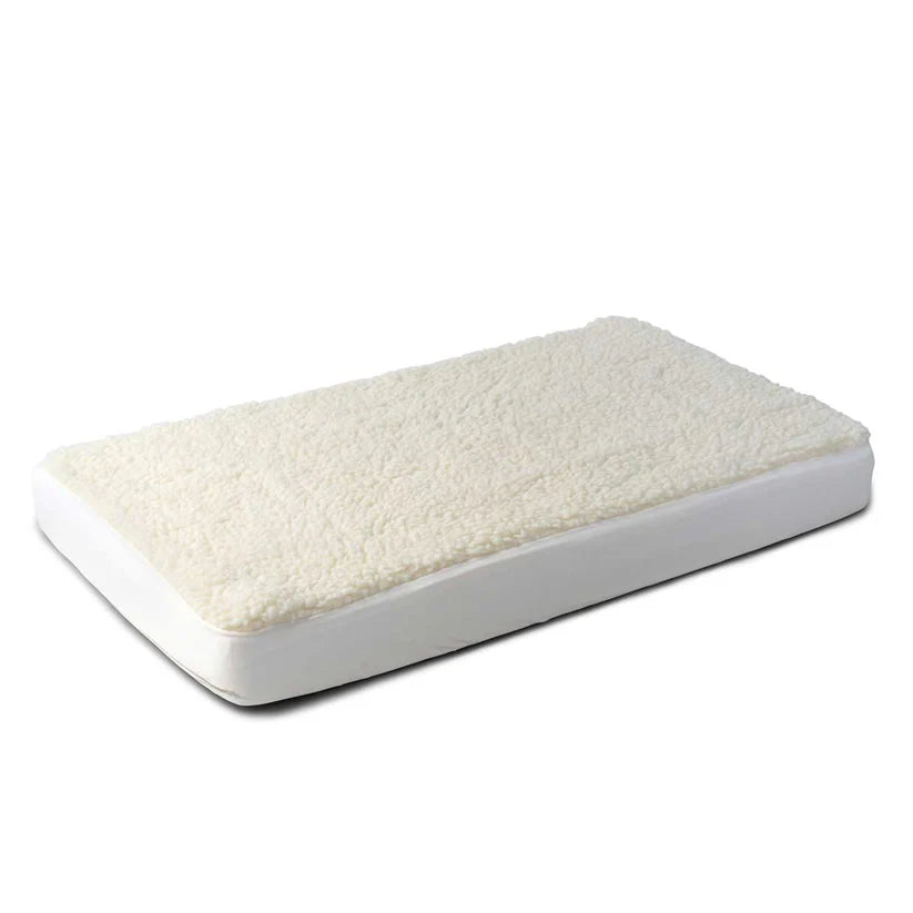 Lambswool Cot Underlay For Mattress 66-72cm wide - BabyRest