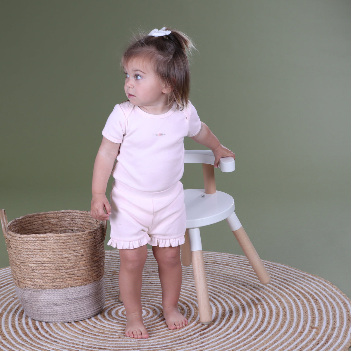Cotton Short Sleeve Bodysuit