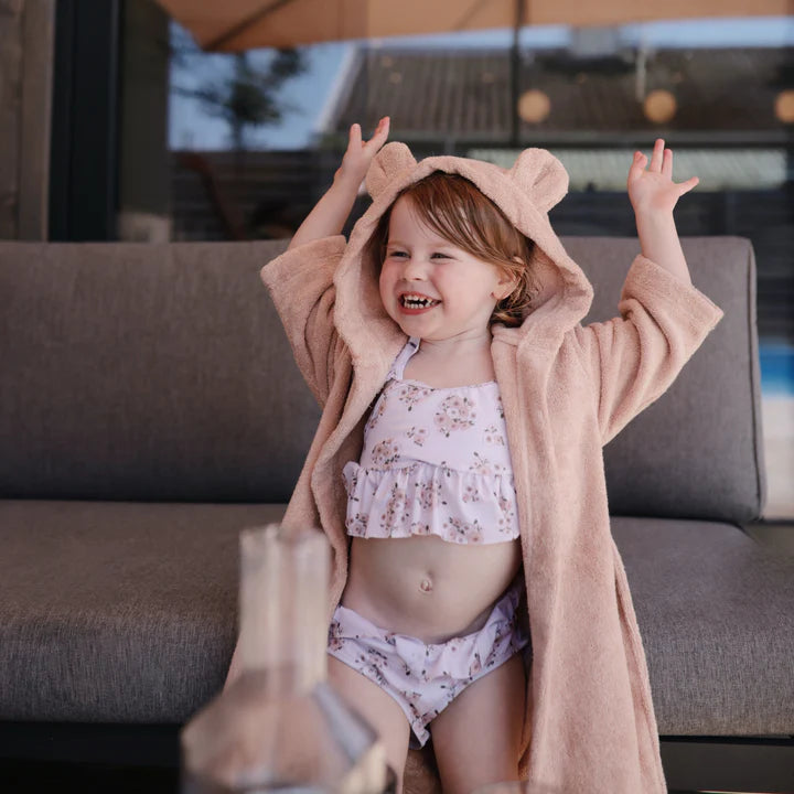 Bear Robe Blush 2-4yr - Mushie