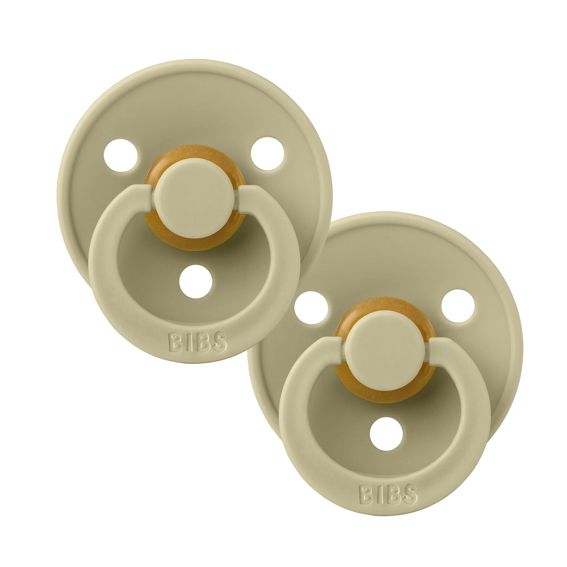 Bibs Dummy - 2 Pack 1 Khaki - BIBS