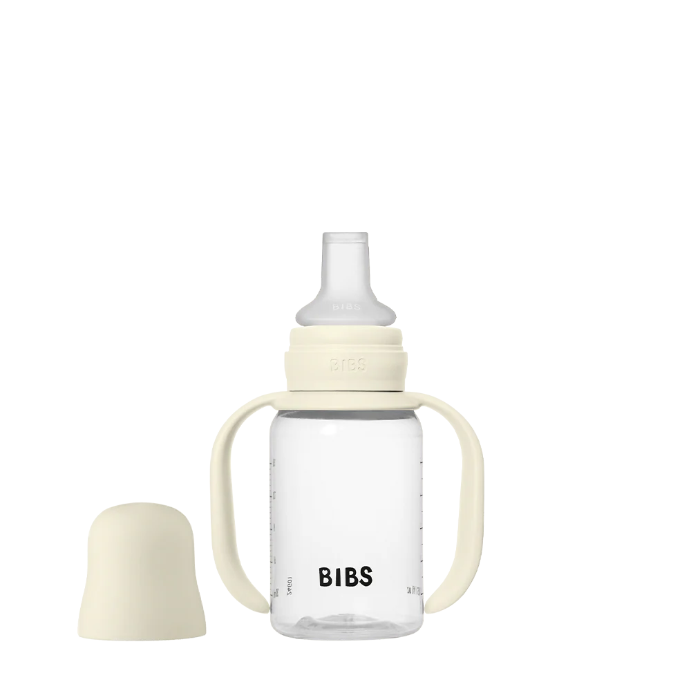 Sippy Bottle Silicone Ivory 150ml - BIBS