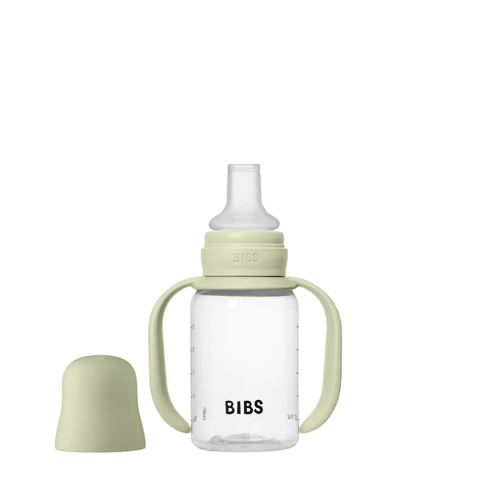 Sippy Bottle Silicone Sage 150ml - BIBS