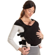 Boba Bliss Baby Wrap Carrier V2 Black - Boba