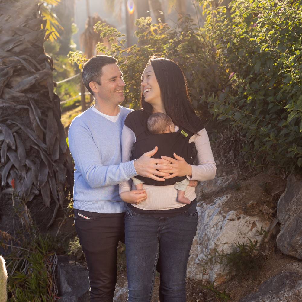 Boba Bliss Baby Wrap Carrier V2 Black - Boba