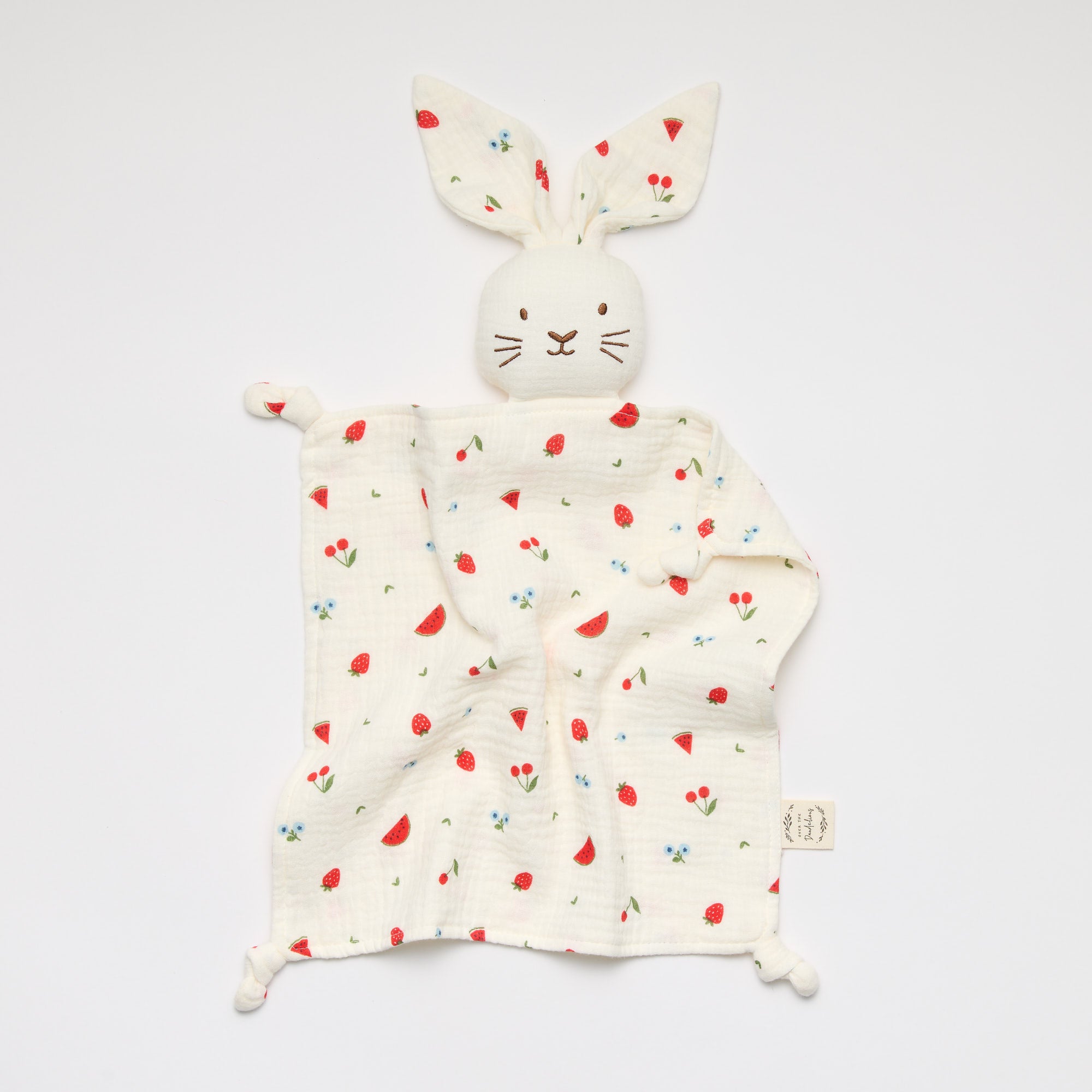 Bunny Lovey Comforter Sweet Pickings - Over the Dandelions