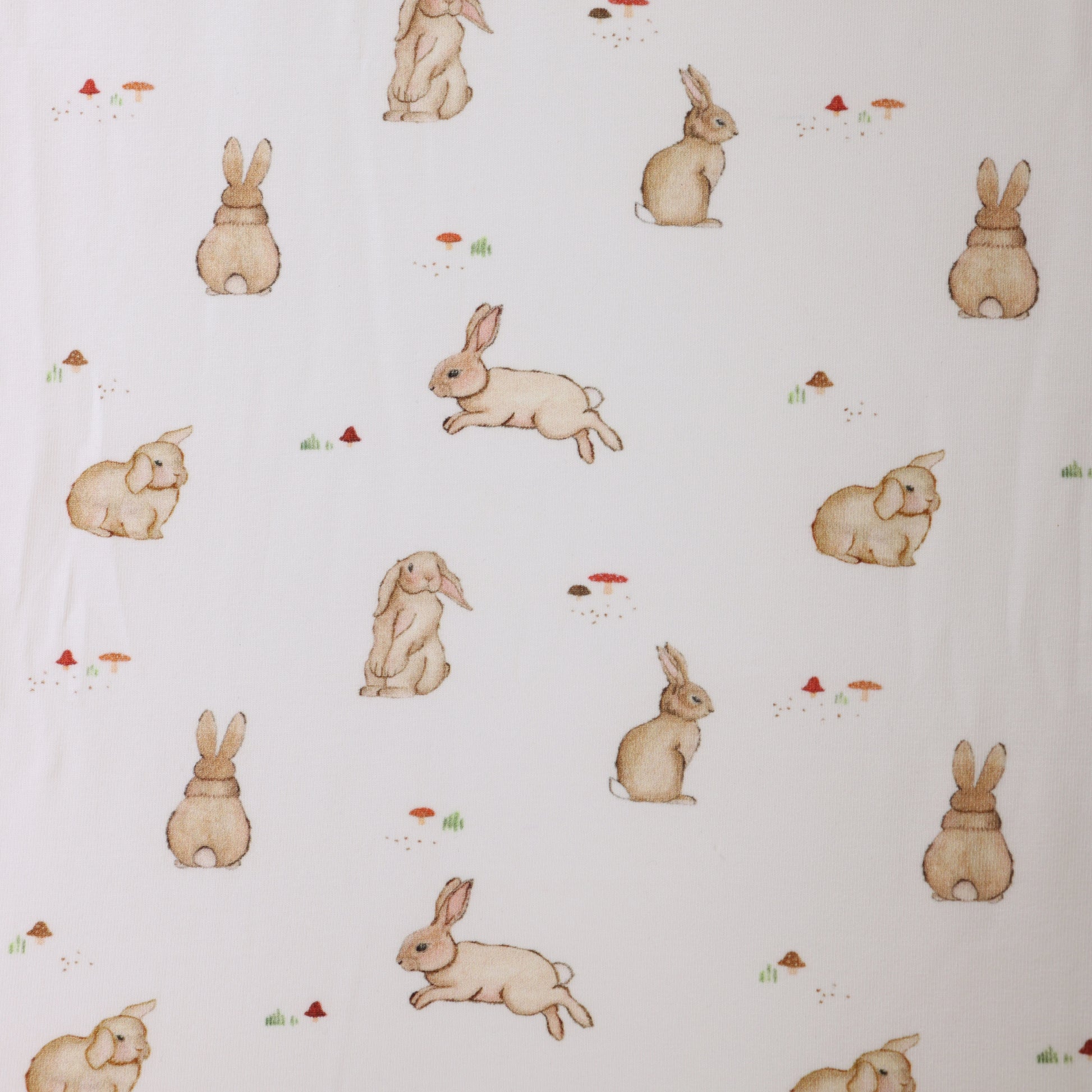 Fitted Bassinet Sheet Bunny - Little Bee by Dimples