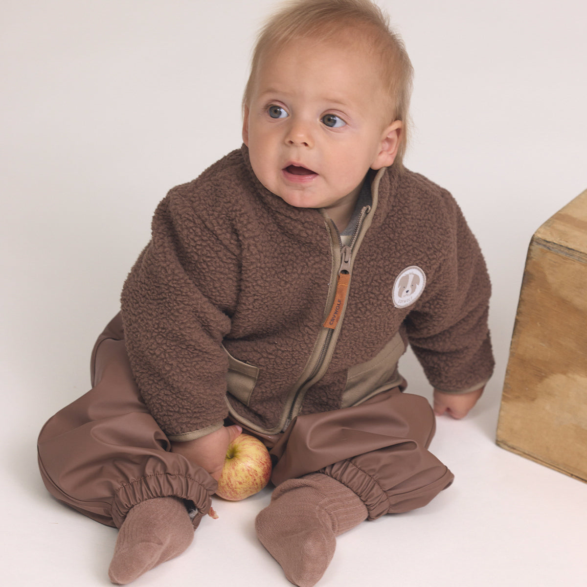 Baby Sherpa Jacket 1YR Pinecone - Crywolf