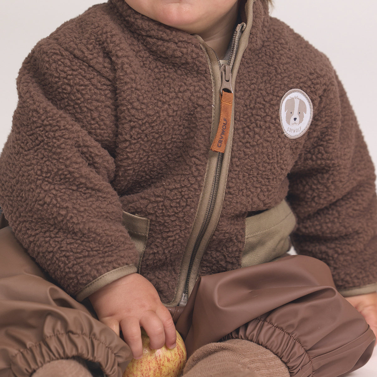 Baby Sherpa Jacket 1YR Pinecone - Crywolf