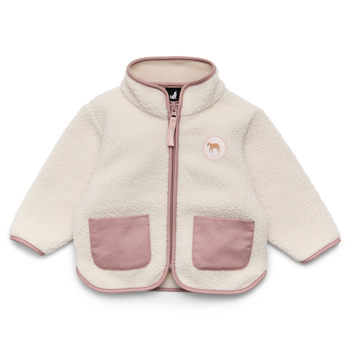 Baby Sherpa Jacket 1YR Powder - Crywolf