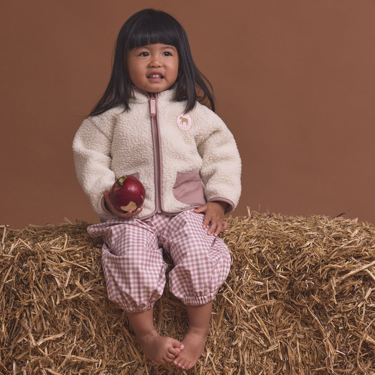 Baby Sherpa Jacket 1YR Powder - Crywolf