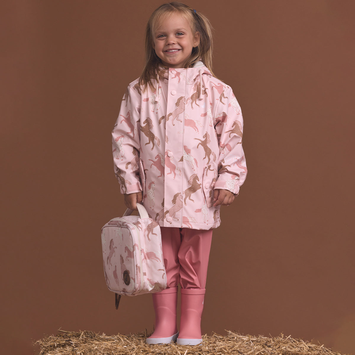Everyday Lunch Bag Blush Ponies - Crywolf