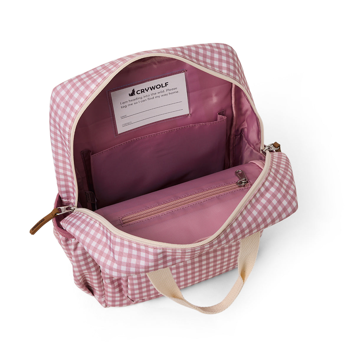Mini Backpack Gingham - Crywolf
