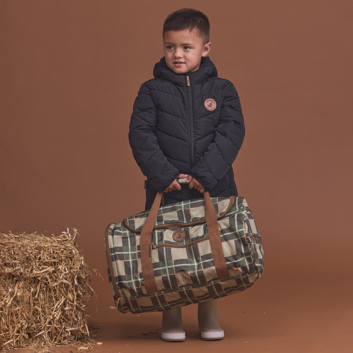 Packable Duffel Bag Field Plaid - Crywolf