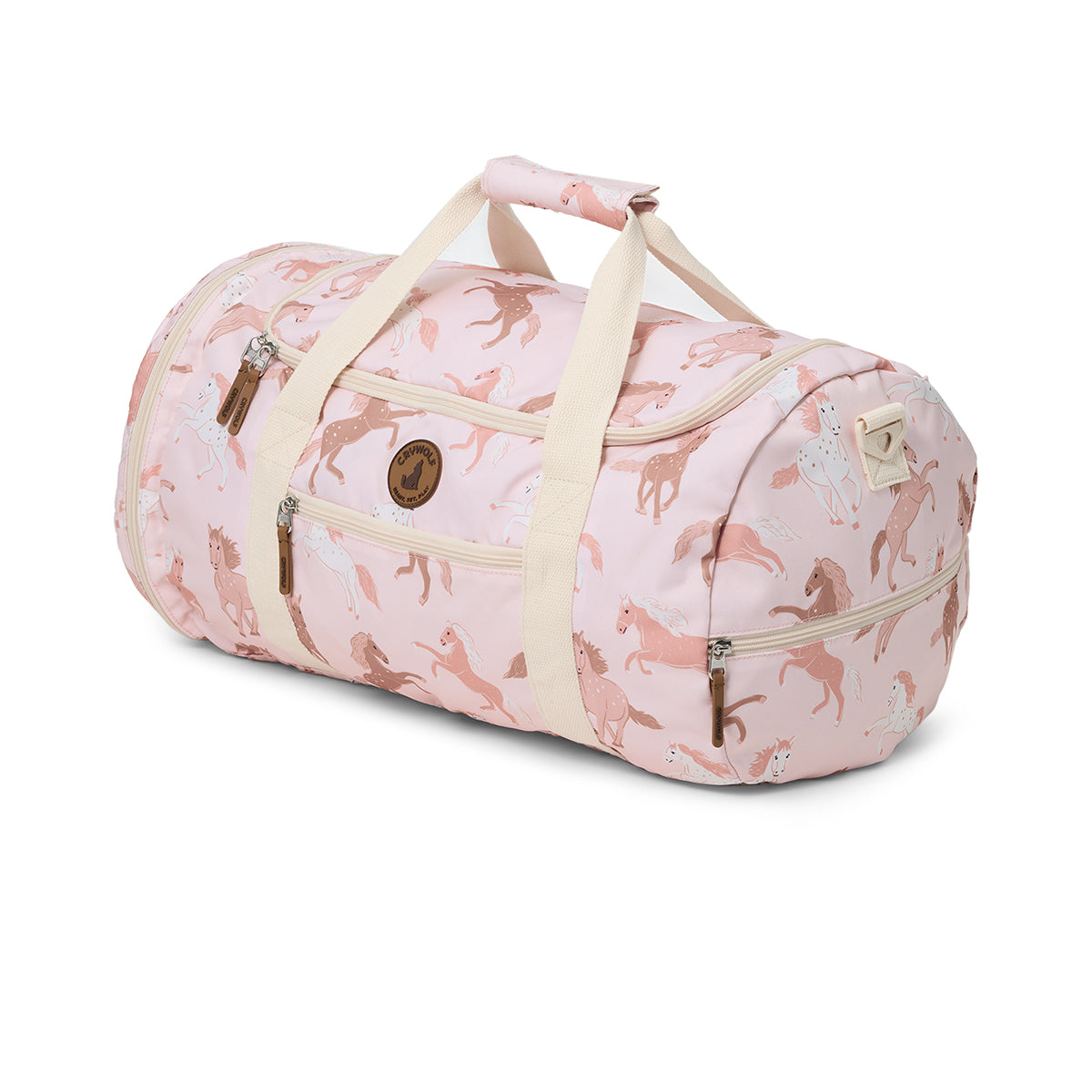 Packable Duffel Bag Blush Ponies - Crywolf