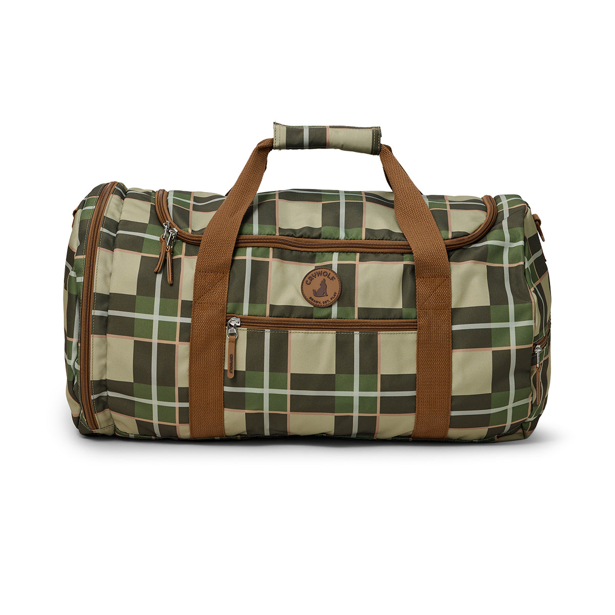 Packable Duffel Bag Field Plaid - Crywolf