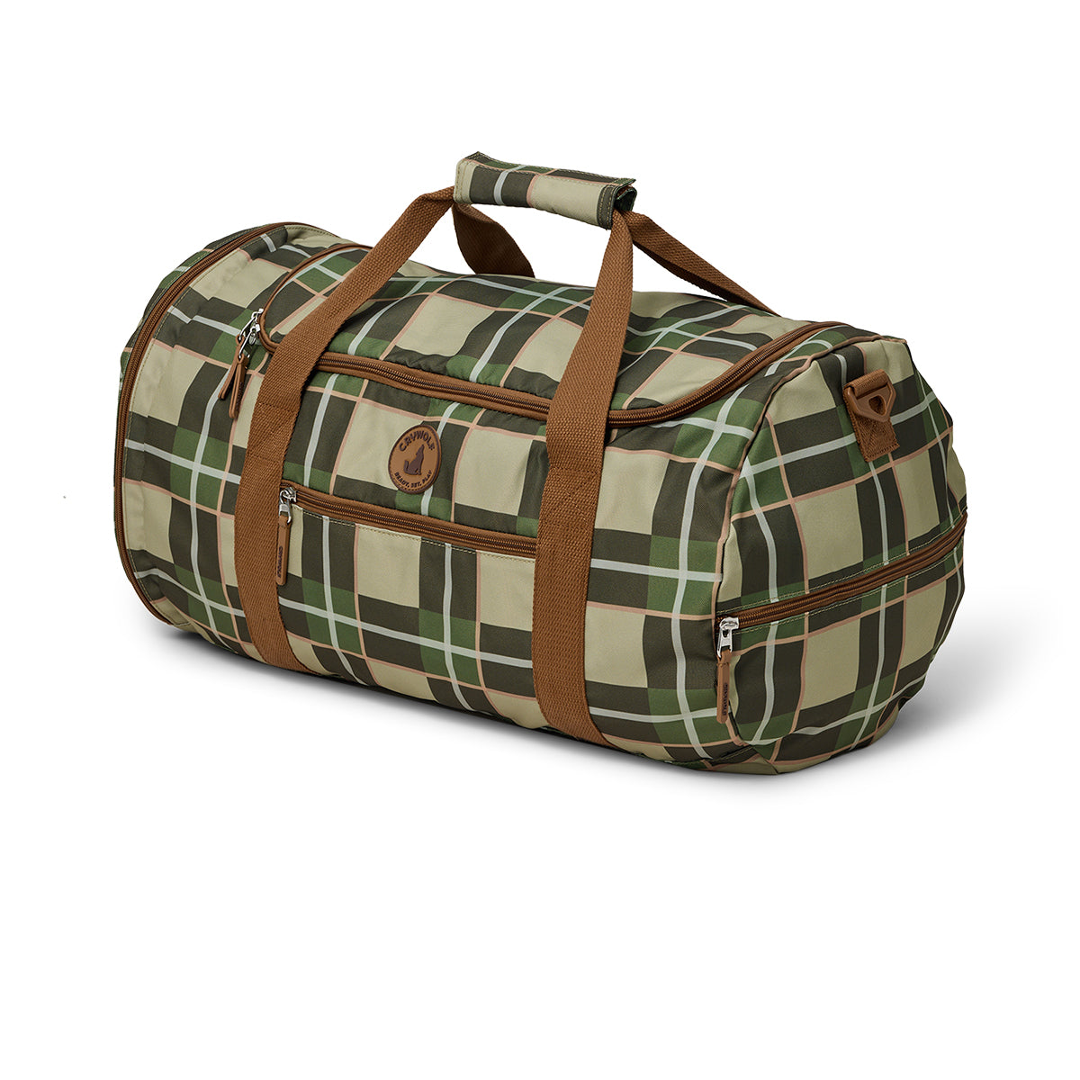Packable Duffel Bag Field Plaid - Crywolf