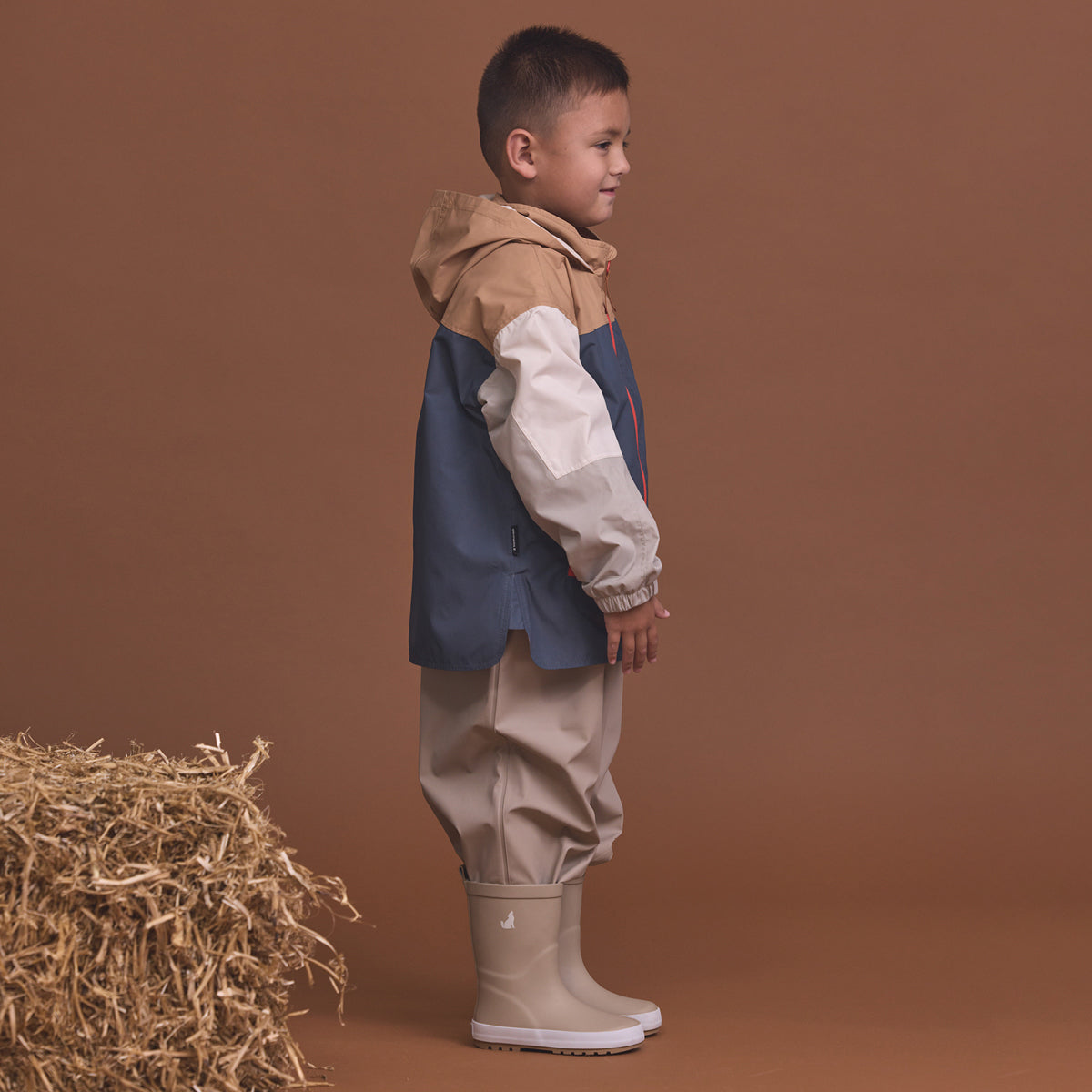 Packable Jacket 1YR Ash Colourblock - Crywolf