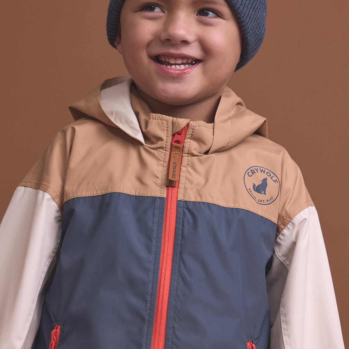 Packable Jacket 1YR Ash Colourblock - Crywolf