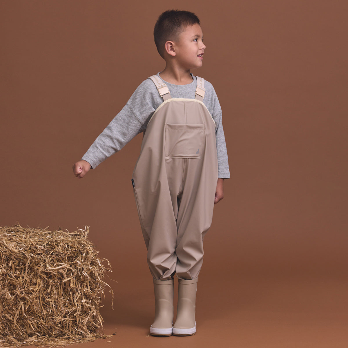 Rain Overalls 1YR Ash - Crywolf